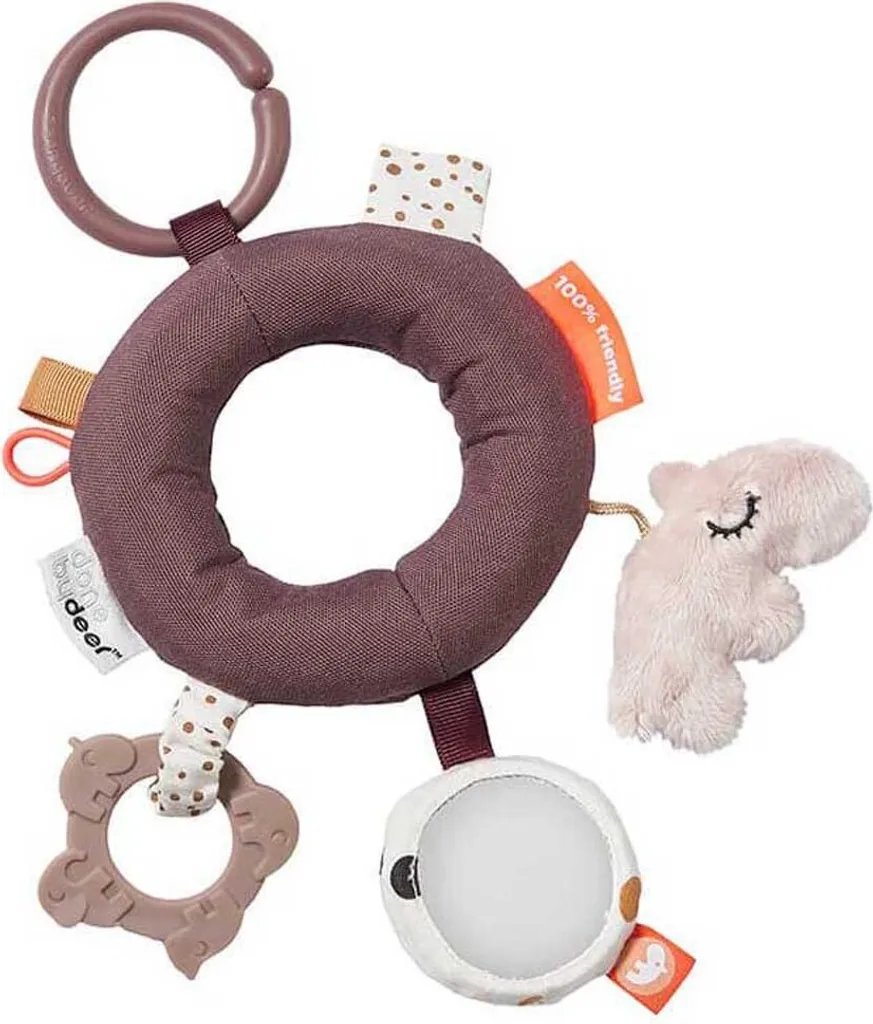 Activity Ring Deer Friends Powder - Éveille et Calme Bébé Facilement