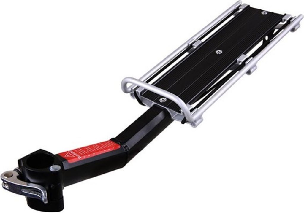 Fahrrad Gepäckträger Aus Aluminium – Hinten, Max. 9 Kg, Verstellbar Für Sattelstütze 22-32 Mm, Leicht & Stabil