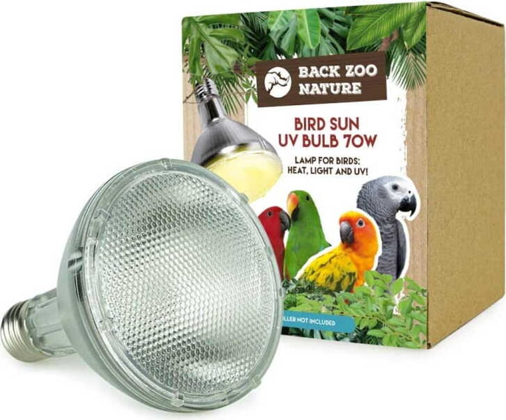 Back Zoo Nature Bird Sun UV 70W - UV-Lampe für Vögel, Sonnenlicht simulierend