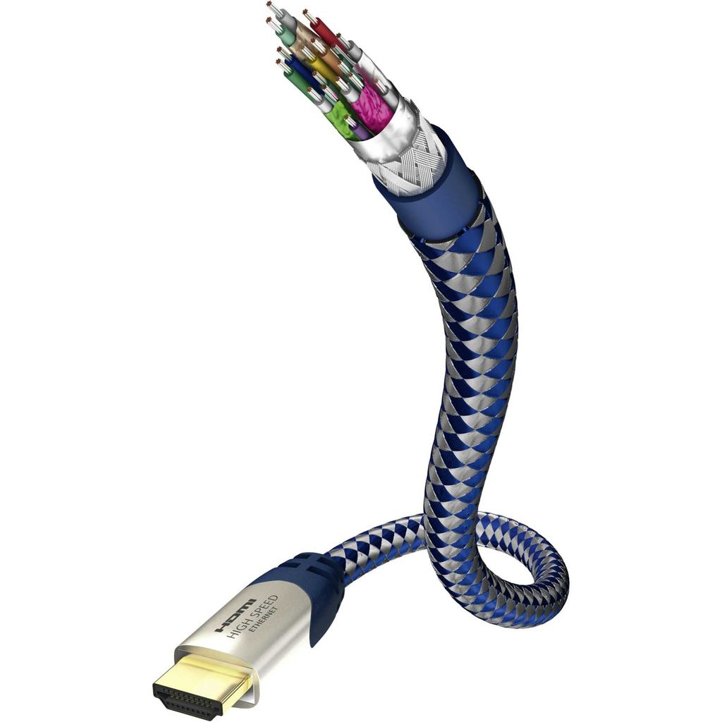 Inakustik Premium II 5 m Modrá Hi-Fi Video kabel Obrázek produktu 