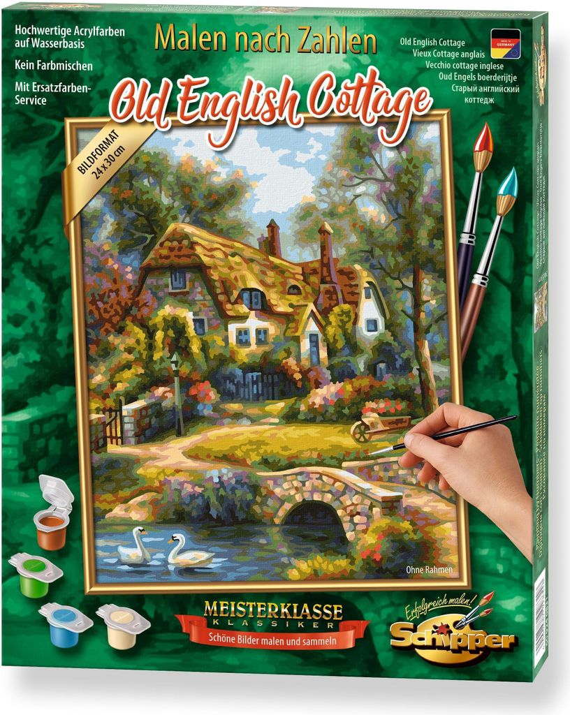 Schipper Malen nach Zahlen  - Old English Cottage Produktbild 