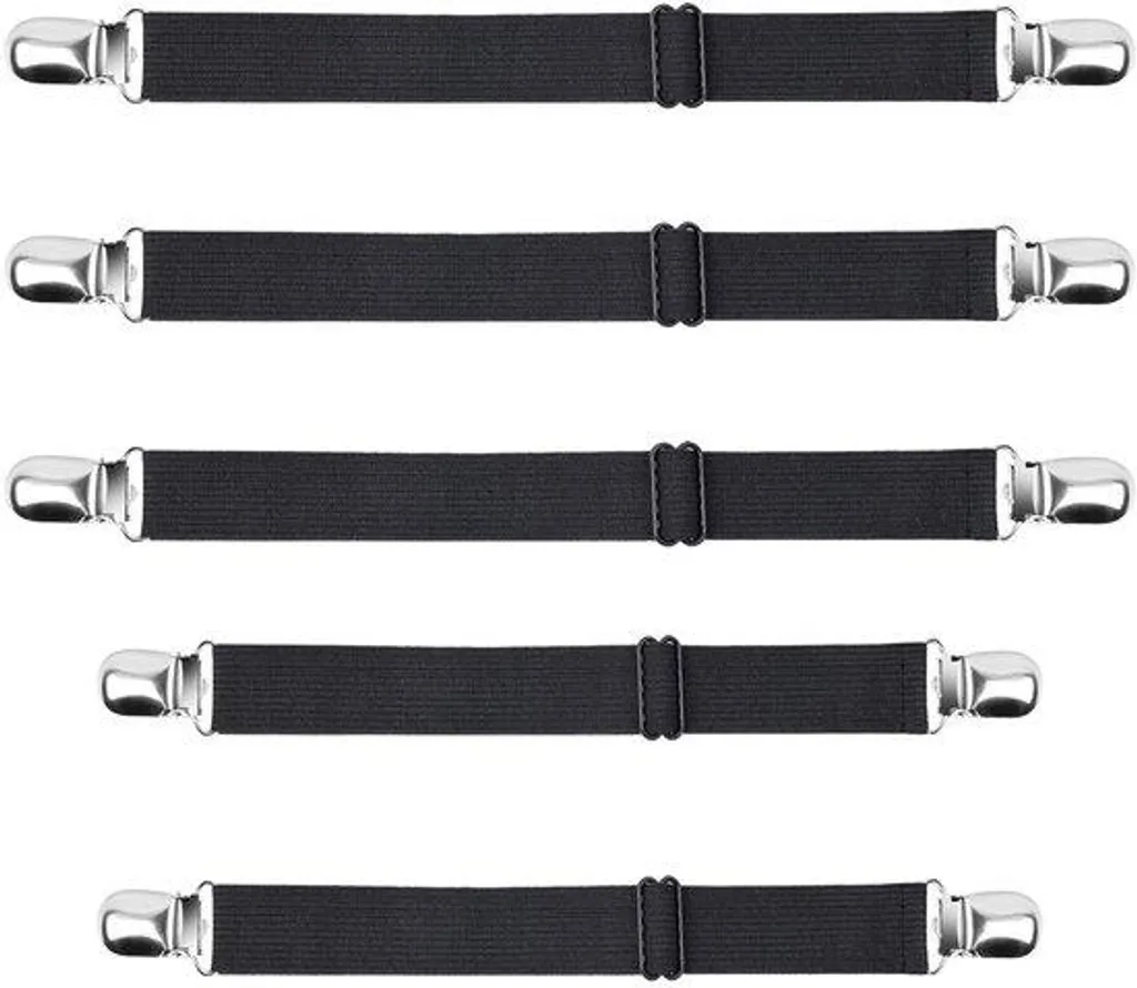Supports de nappe pour table de fête épais et réglables en lot de 5 pièces
