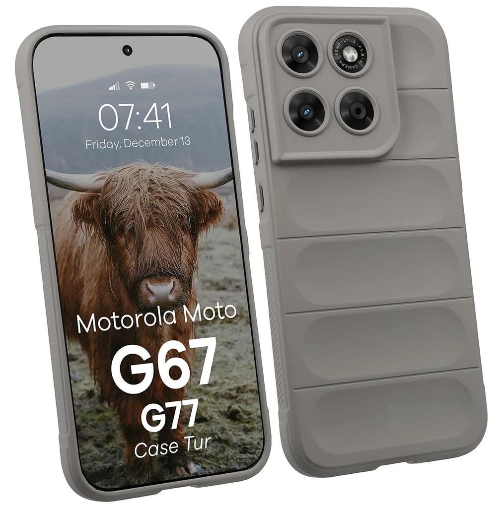 Robuste Handyhülle für Motorola Moto G67 5G / G77 5G, Bizon Produktbild 