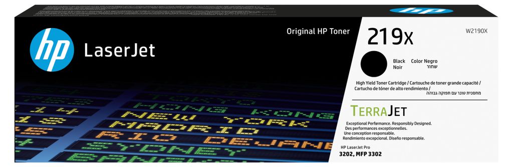 HP 219X      Schwarz     LaserJet    Tonerpatrone Image du produit 