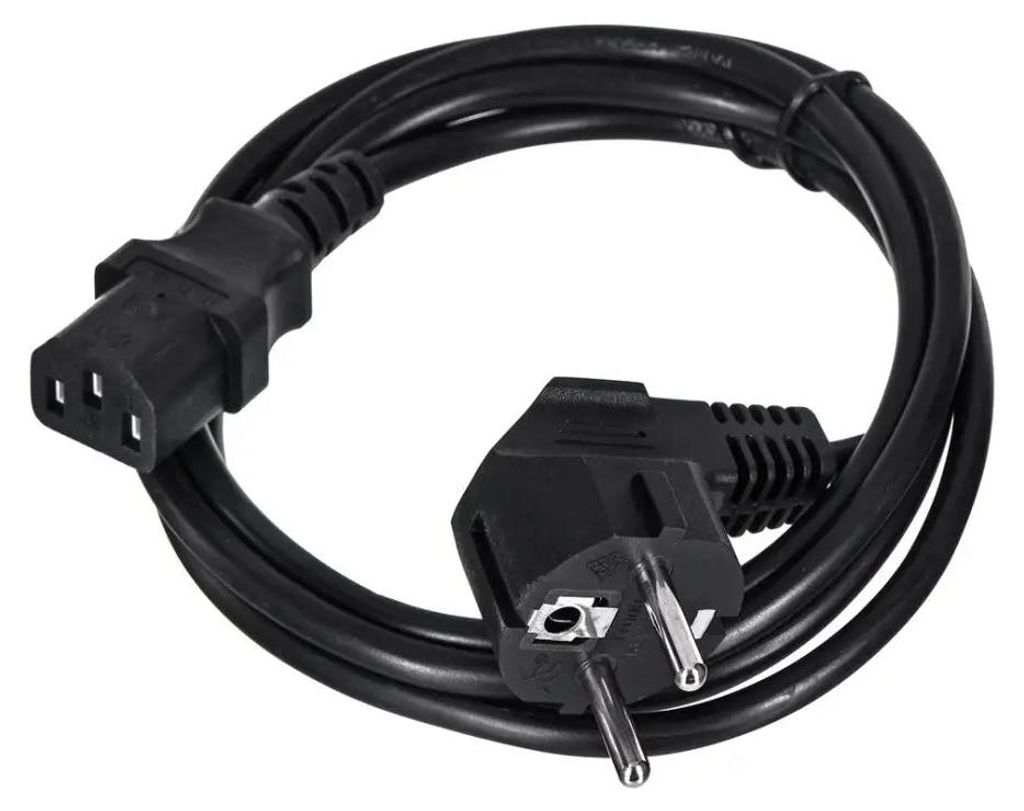 Cavo di alimentazione Gembird PC-186, nero, 1,8 metri, Immagine del prodotto 