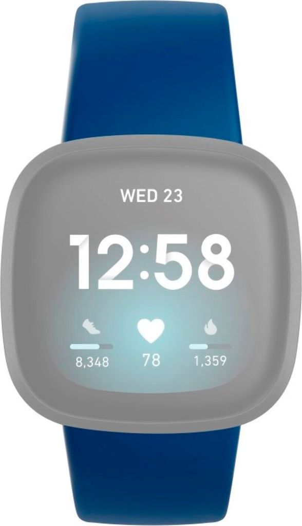 Armband für Fitbit Versa3/Sense, Ersatzarmband, universal, Dunkelblau