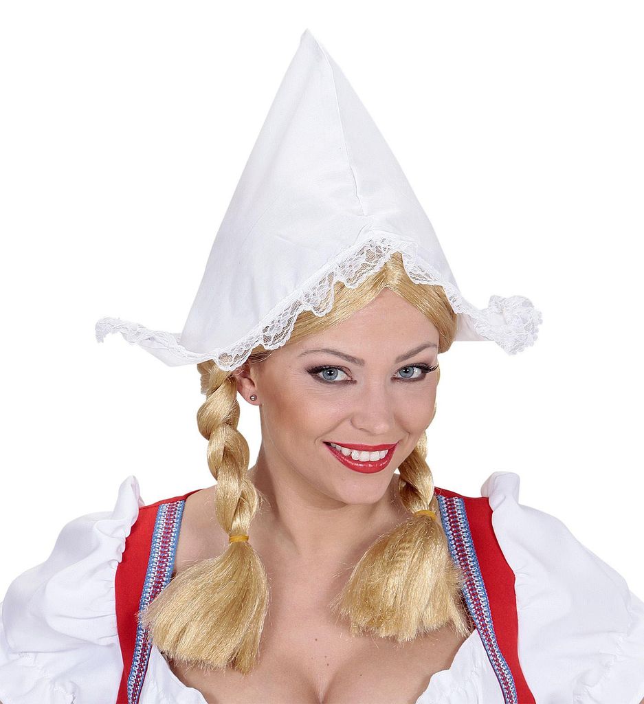 Hollandhaube Frau Antje Haube weiß Produktbild 
