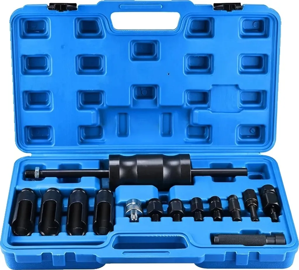Kit Extraction Injecteur Grippé 14 pcs avec Connecteur Rotule
