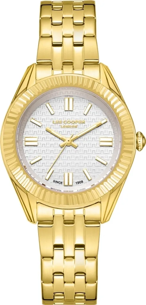 Lee Cooper LC08038.130 Orologio Donna Oro | Accessorio Glamour