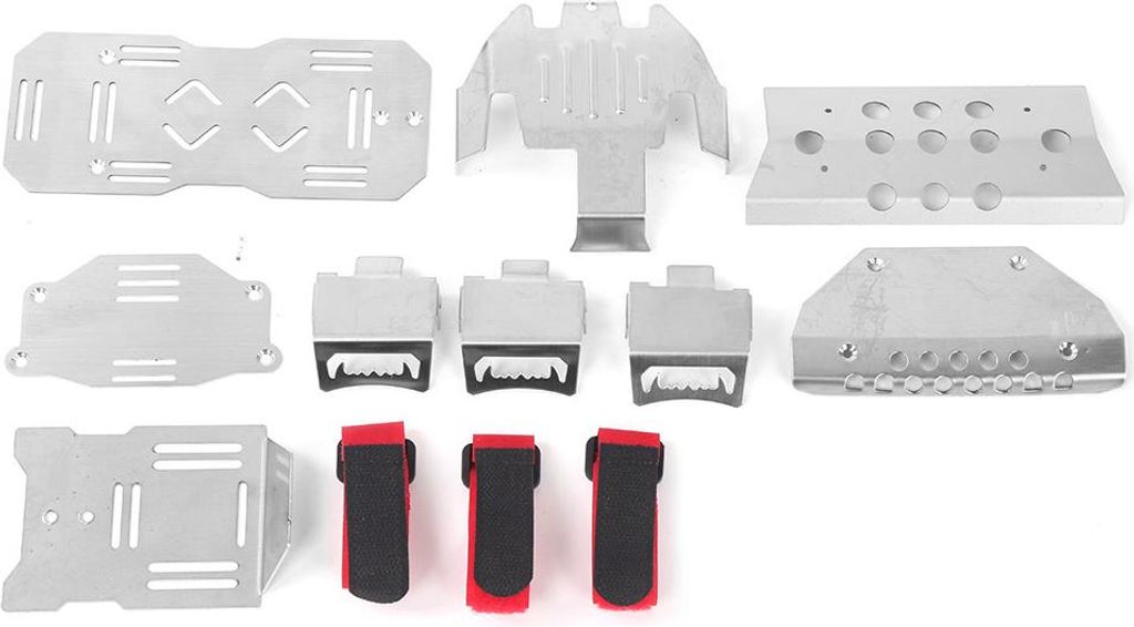 Nerezová ochranná deska podvozku vhodná pro TRAXXAS TRX?6 Obrázek produktu 