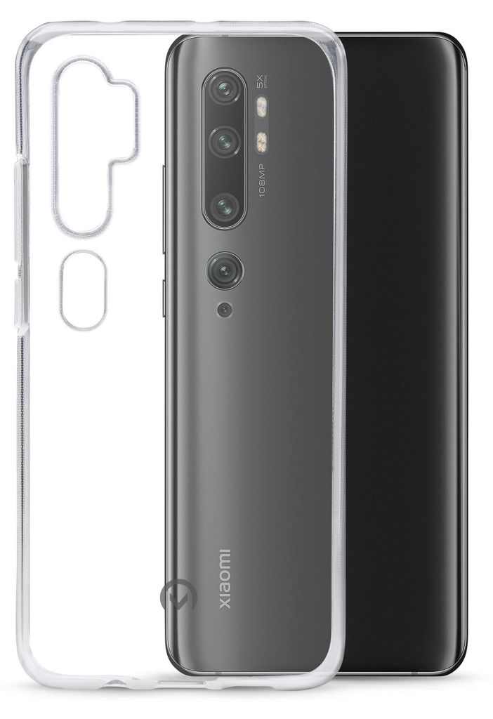 Mobilize Gelly Durchsichtig Handyhülle für Xiaomi Mi Note 10 Hülle Flexibles TPU Backcover - Transparent
