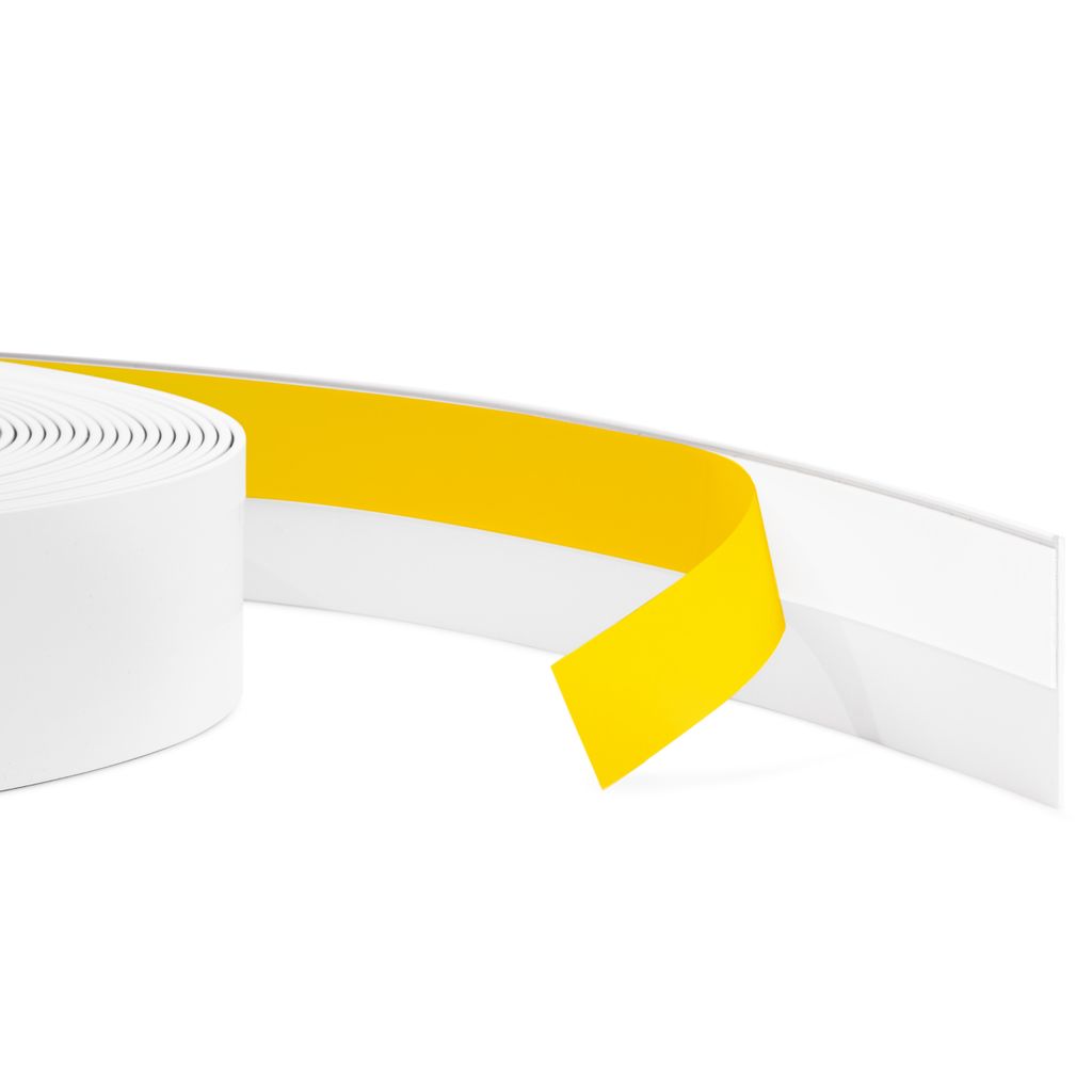 QUEST Afdeklatten voor ramen, PVC, 2x50mm, 5 meter, Productafbeelding 