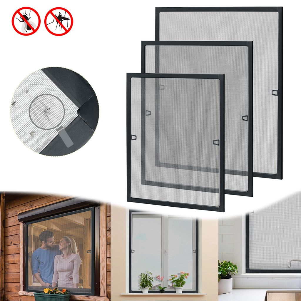 UISEBRT Insektenschutzgitter für Fenster 120x140cm Produktbild 