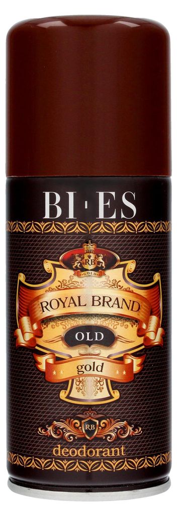 Bi-es Royal Brand Gold Deodorant Spray 150 ml Produktbild 