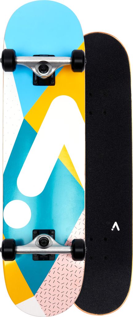 ACTA Complete Geo 8" – Vielseitiges Komplett-Skateboard für Anfänger