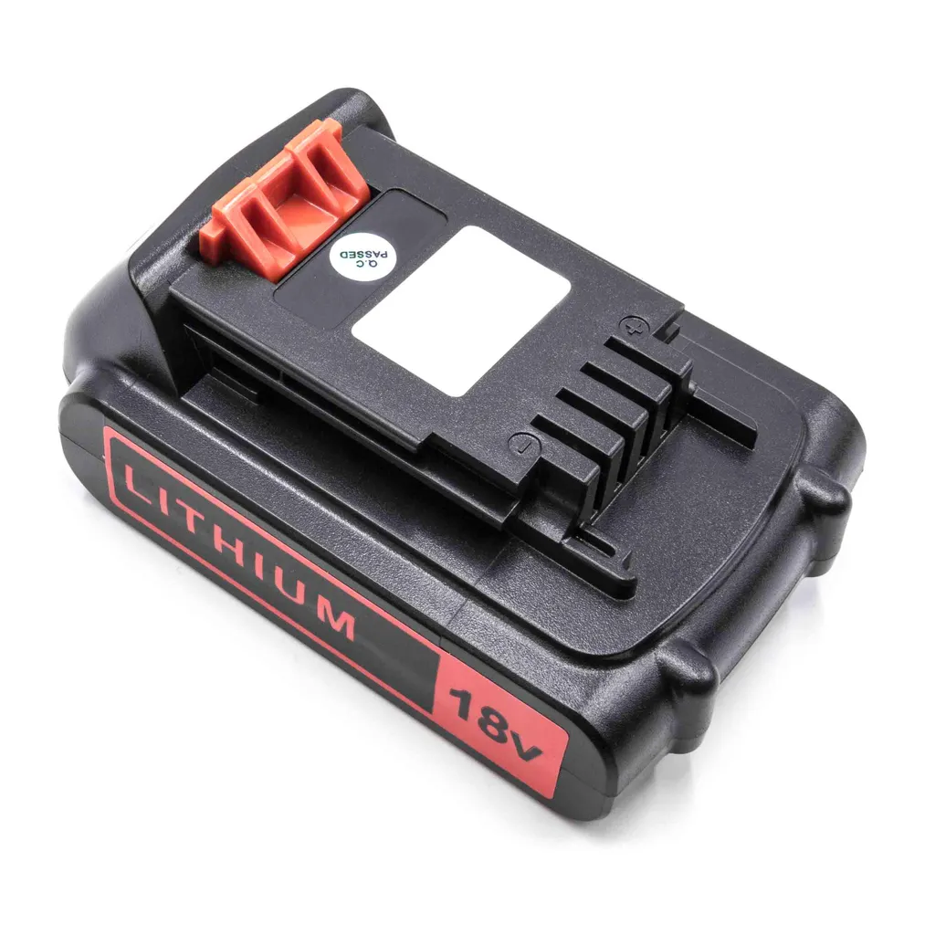 Batterie de rechange 18V pour perceuse et visseuse Black & Decker vhbw