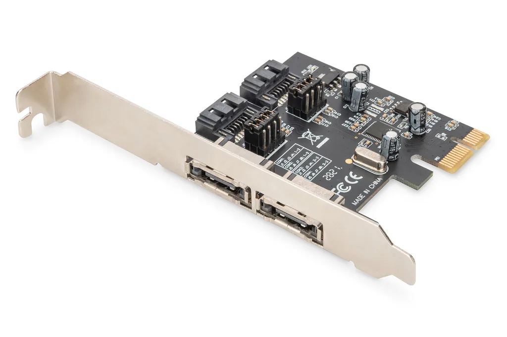 Digitus DS-30105: Scheda Espansione 2 Porte SATA III 6G PCIe x1