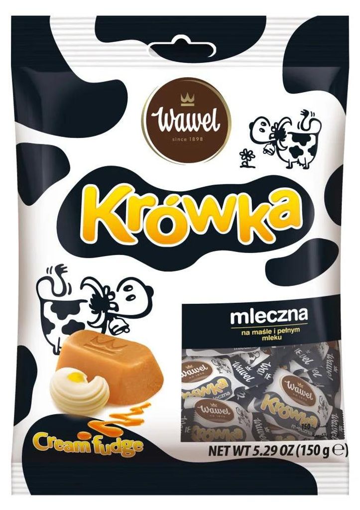 Wawel Krowka mleczna Milchkaramellen 150g Produktbild 