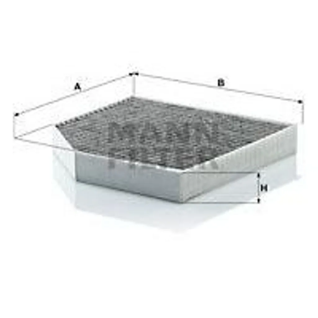 Filtre à air d'habitacle charbon actif CUK 2641 compatible Audi A7 4G
