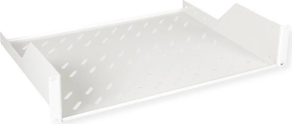 Plateau Rack 19 pouces ROLINE 25kg - Tablette Métal Grise Profondeur 350