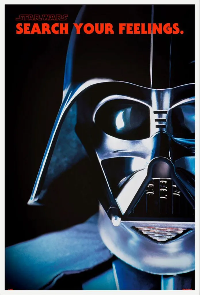 Affiche Star Wars encadrée Shinsuke vitre acrylique protection optimale