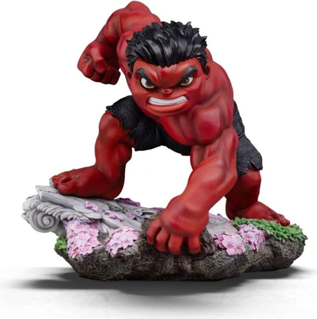 Red Hulk Figurine Haute Qualité 16 cm Iron Studios Captain America 4