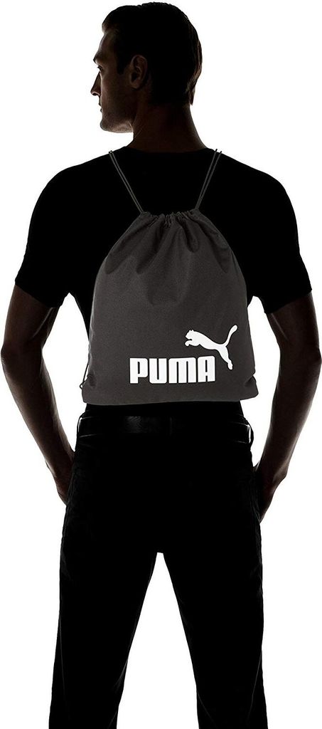 Puma Turnbeutel Phase, Farbe Schwarz Produktbild 6