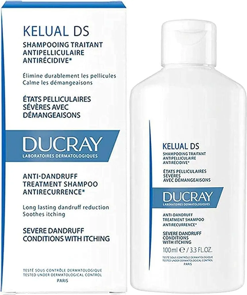 Ducray Kelual DS Shampoo 100ml: Sollievo Prurito e Forfora Severa - 22