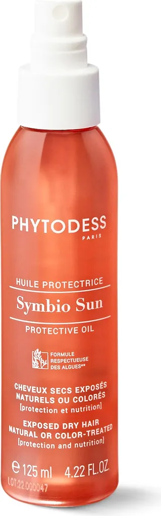 Huile Solaire Cheveux Secs SYMBIO SUN 150ml - Nutrition et Réparation UV