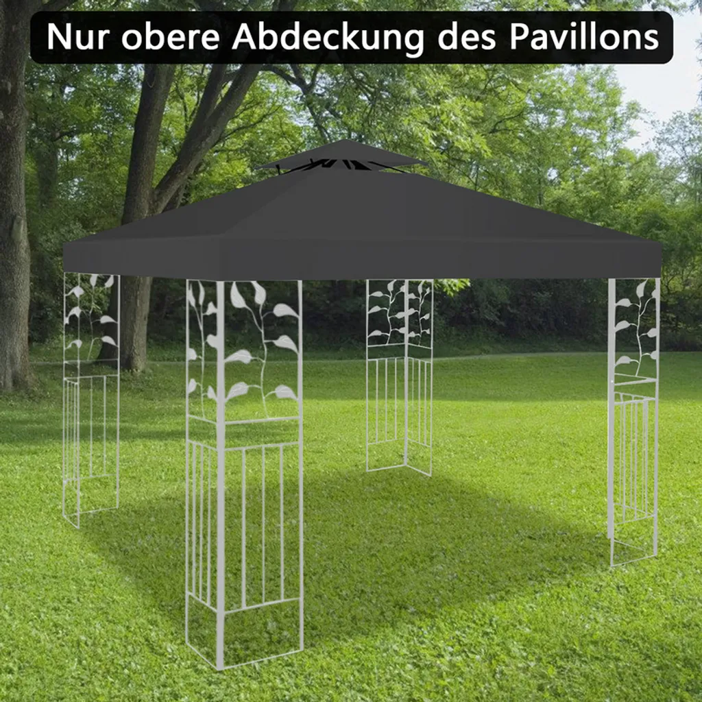 Copertura Sostitutiva Jopassy 3x3 per Tenda Padiglione e Gazebo Outdoor - 6