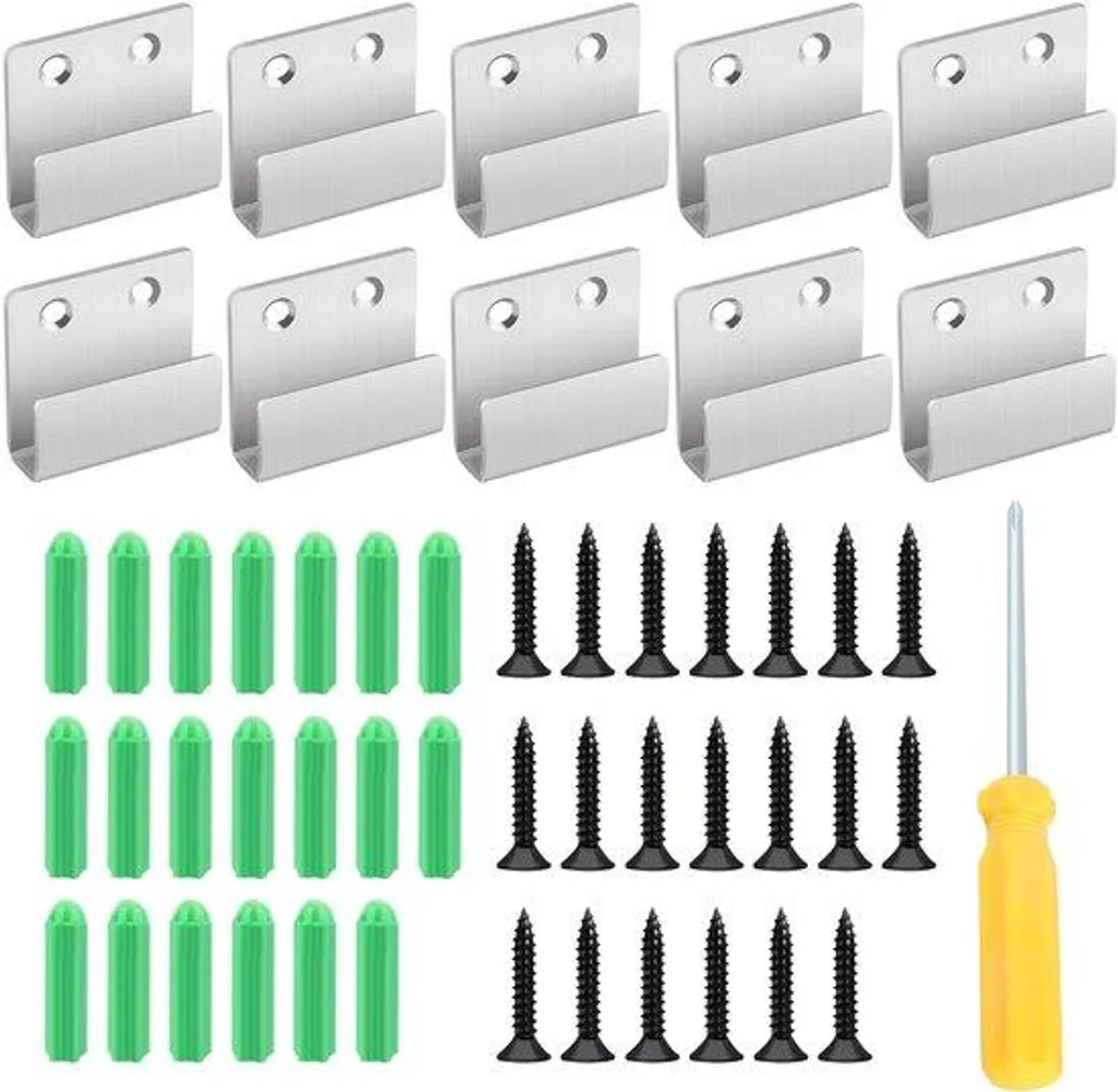 Patères en Forme de U de 11mm en Inox pour la Cuisine et la Maison