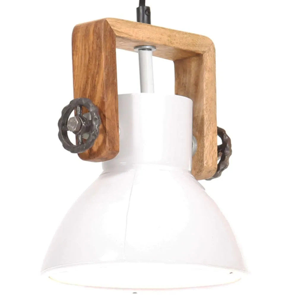 Lampada Sospensione Industriale 25W E27 Bianca 19cm | High Quality