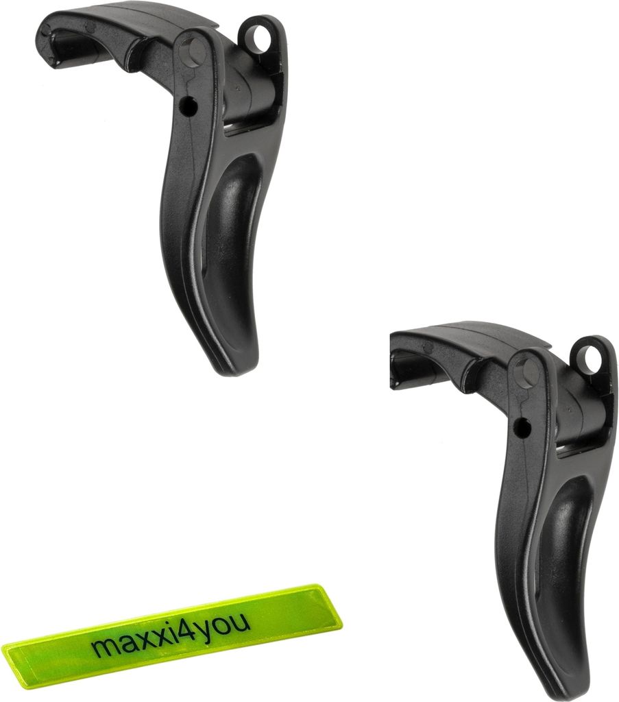 Seitenverschluss Ersatzteil für Fahrradkoffer M-Wave Amsterdam Box L inkl. maxxi4you Reflexband