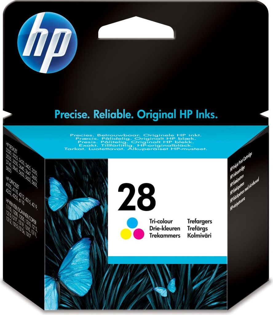 HP Original Patrone N 28 C8728AE Farbe (Cyan, Magenta, Produktbild 