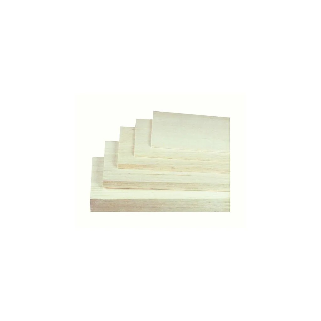 Balsa 8mm Jamara Planche de 1000mm bois haute densité pour structure solide