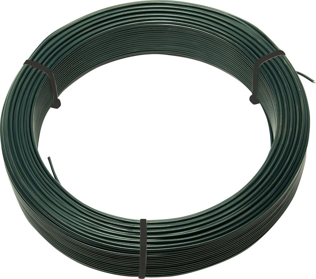 Floraworld Bindedraht 110 m x 3,1 mm moosgrün