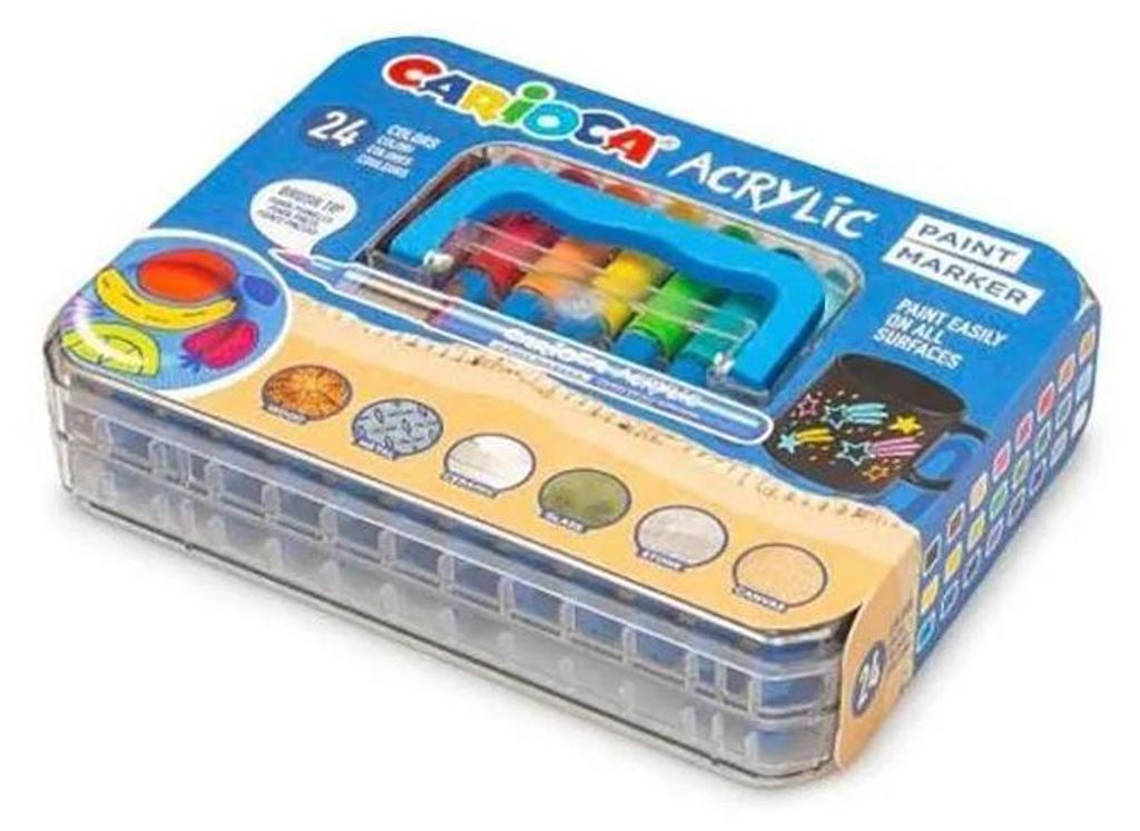 Pennarello Carioca Paint - Colore acrilico   Bambini  Immagine del prodotto 