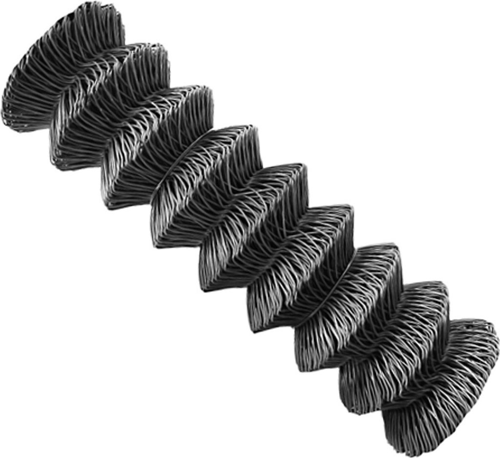 Maschendrahtzaun 80 cm Höhe 15 m Länge Maschendraht Gartenzaun Zaun Draht Drahtgitter Drahtzaun Rolle Hasendraht Hühnerzaun Gitter Fence Anthraz...