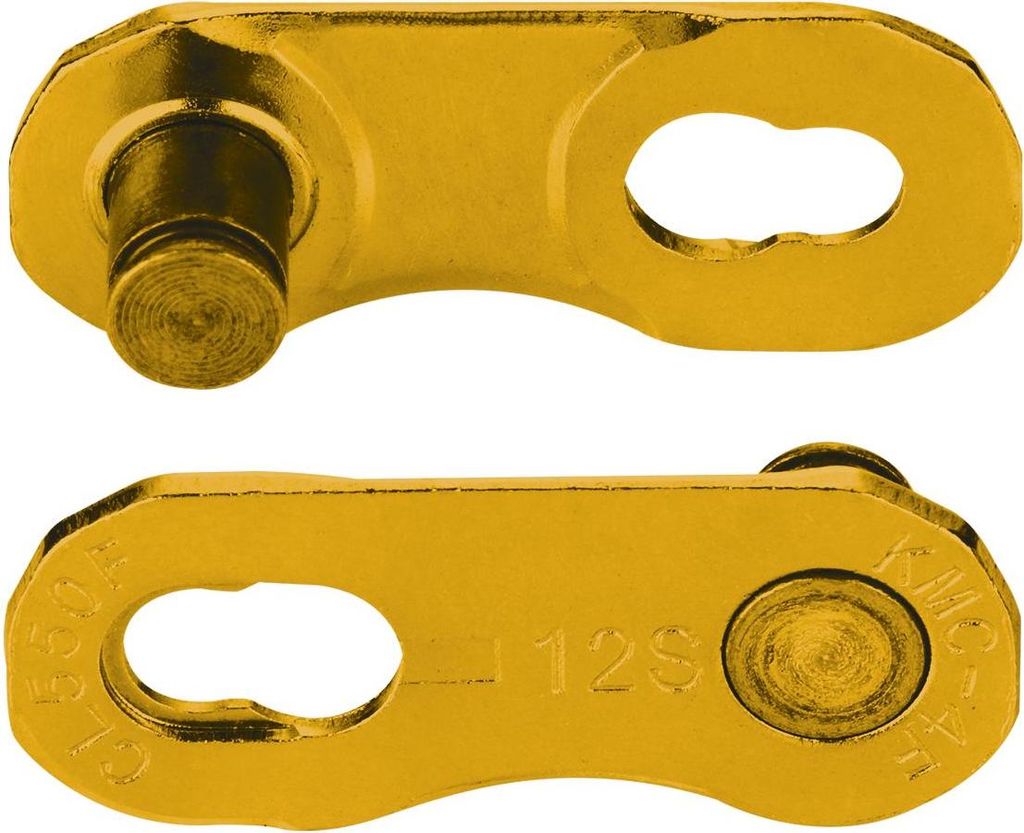 Kmc-Verbindungsglied-Anschluss flach Nr. Gold 2 Stück Karte