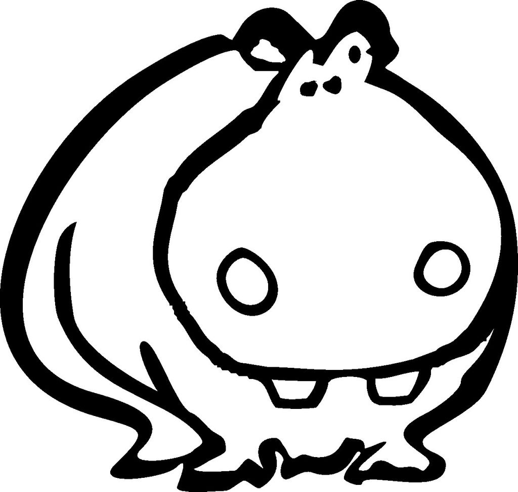 Autoaufkleber - Hippo - Flusspferd - Nilpferd - Hippopotamus