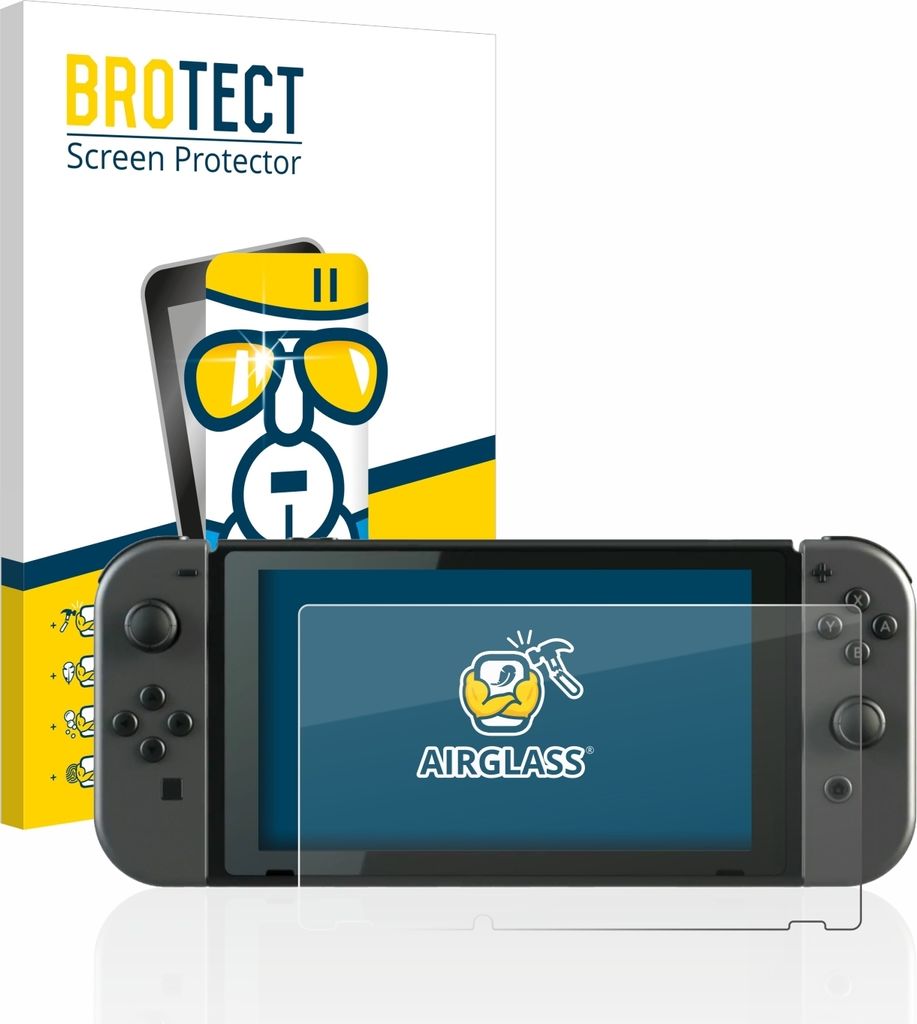 BROTECT Schutzglas für Nintendo Switch Schutzfolie Panzer Produktbild 
