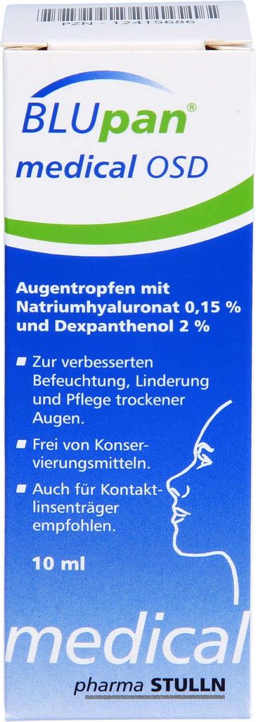Blupan medical Osd Augentropfen 10 ml Produktbild 