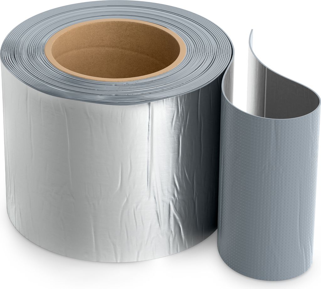 Isolbau Butyl Reparaturband - Aluminium, 100 mm x 10 m - Produktbild 