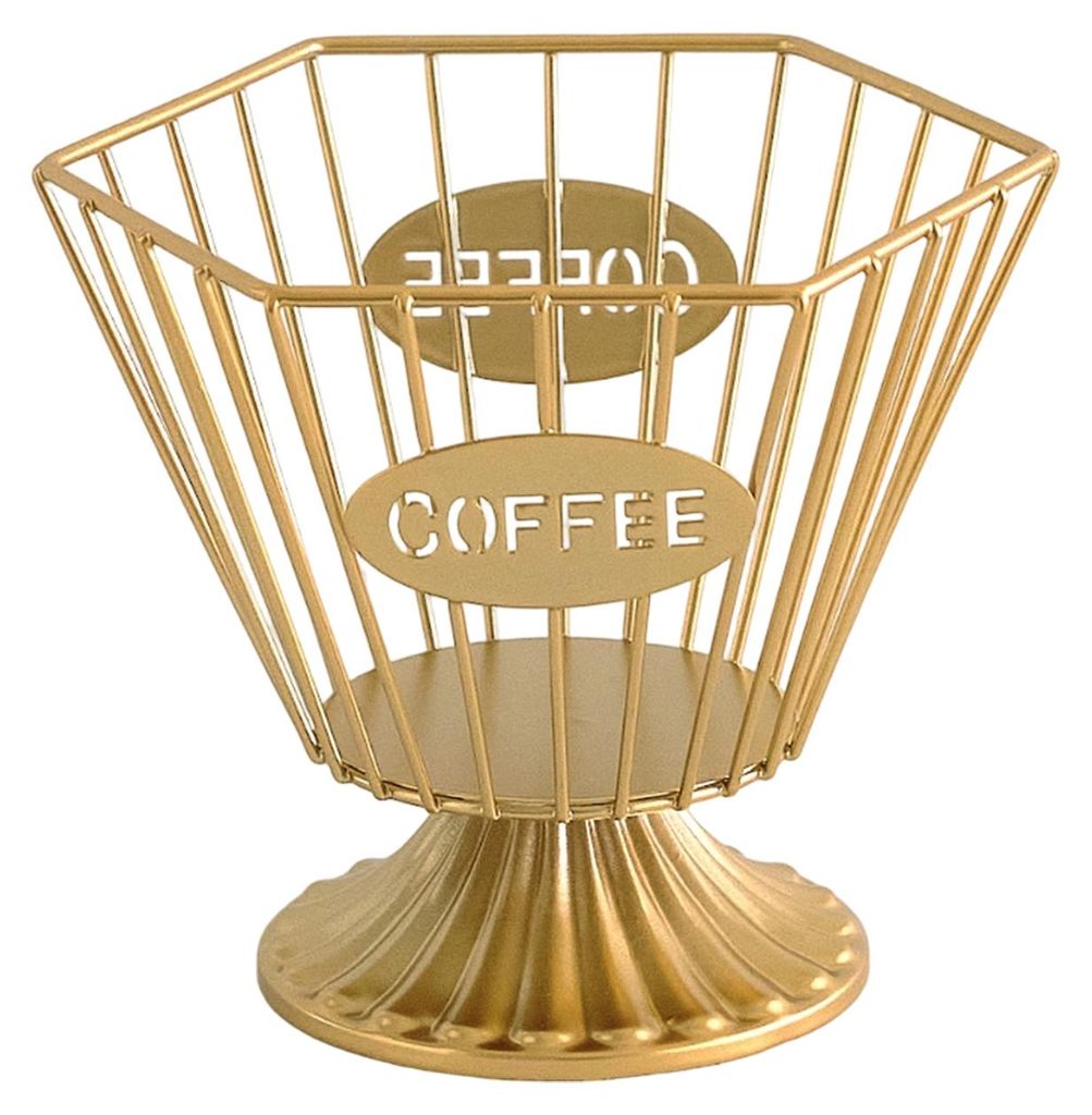 Aufbewahrungsschale für Kaffeekapseln, großes Fassungsvermögen, Organizer für Espressokapseln, Tisch-Kapselhalter für Snacks, Süßigkeiten, K...