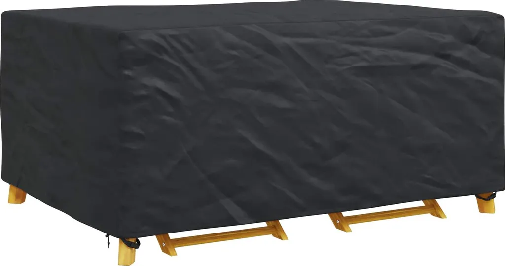 Copertura Rettangolare Mobili Giardino 240x180x100 210D Nero Uni