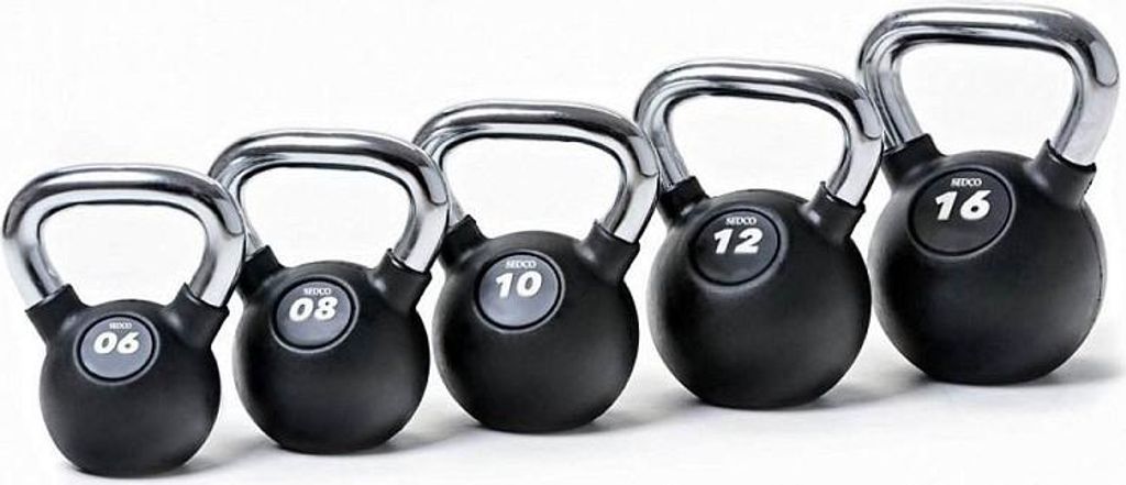 Sedco Kettlebell GUMMI-CHROM PROFI - 24 Produktbild 