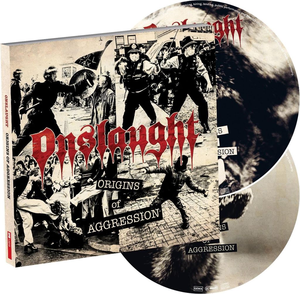 ONSLAUGHT - Origins Of Aggression - 2CD-Digipak