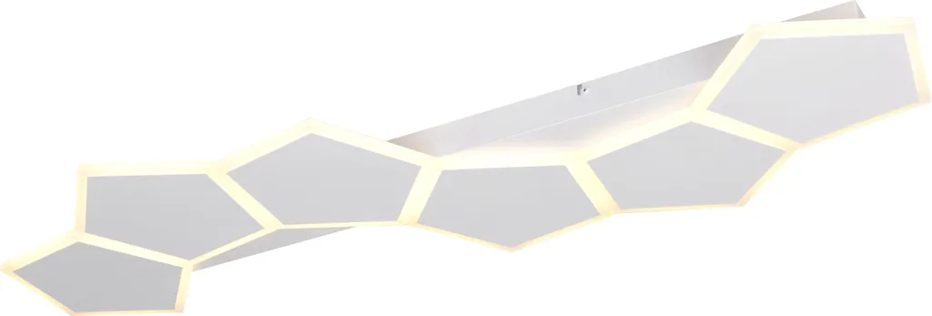 Plafoniera LED Trio ZAYA 3900lm Bianca 99x39.5cm - Efficienza Top