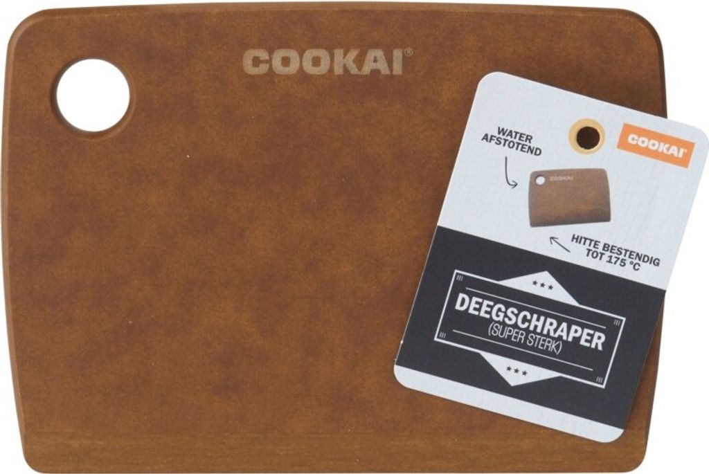Teigschaber, Holz, Braun - Cookai