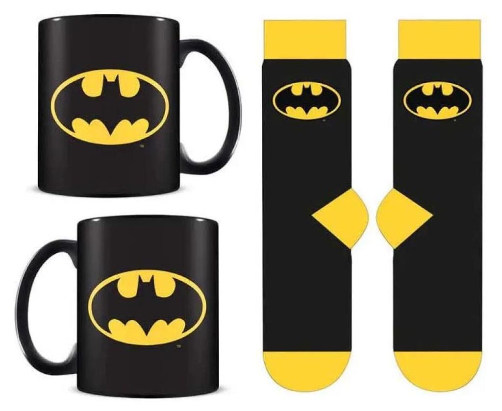 Pyramid Batman Mit Tassen-und Socken-logo-geschenkset 315ml Produktbild 